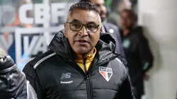 Roger Machado ex-técnico do Sao Paulo durante partida contra o Juventude no estadio Alfredo Jaconi pelo campeonato Copa Do Brasil 2026. Foto: Luiz Erbes/AGIF