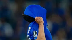 Fabricio Bruno jogador do Cruzeiro durante partida contra o Boca Juniors no estadio Mineirao pelo campeonato Copa Libertadores 2026. Foto: Fernando Moreno/AGIF