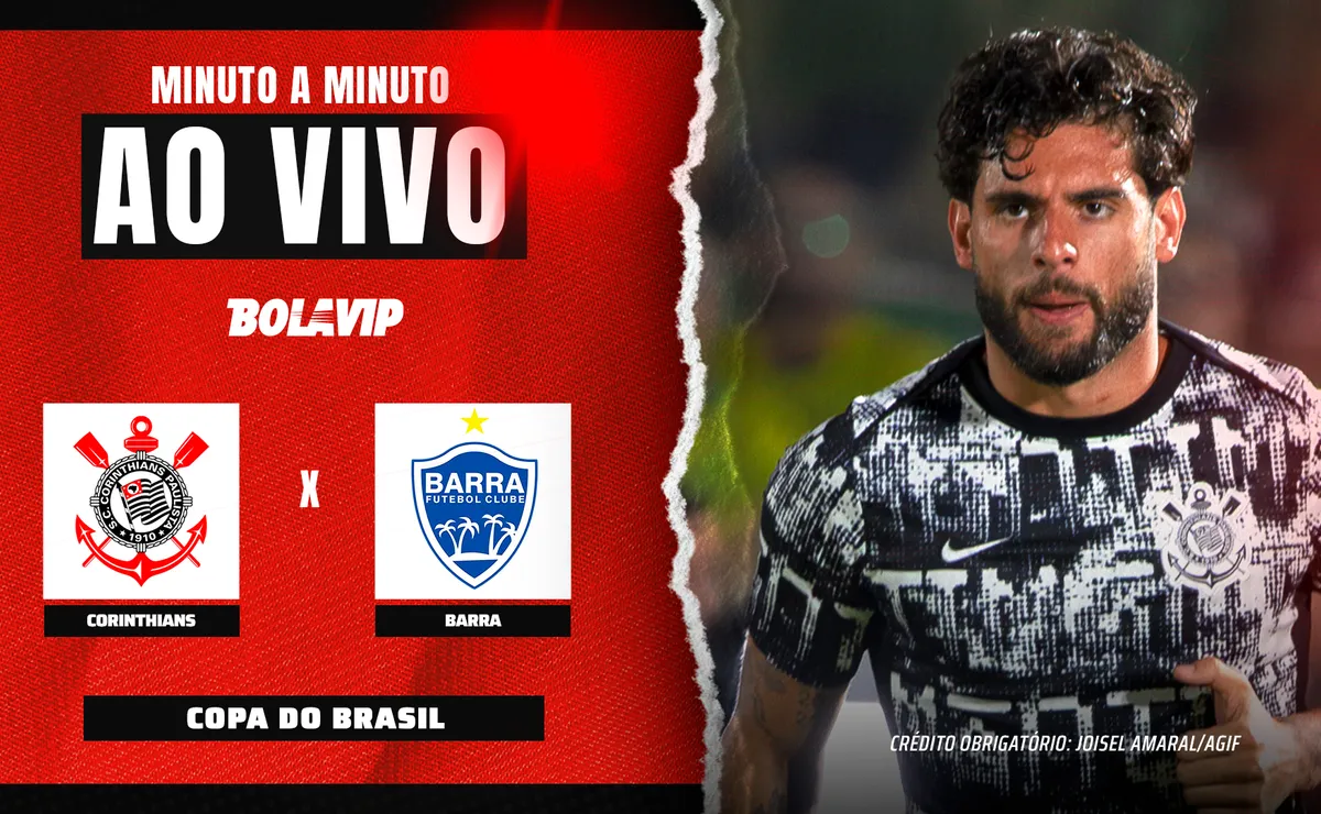 Corinthians x Barra AO VIVO – 0 x 0 – Primeiro tempo movimentado pela Copa do Brasil