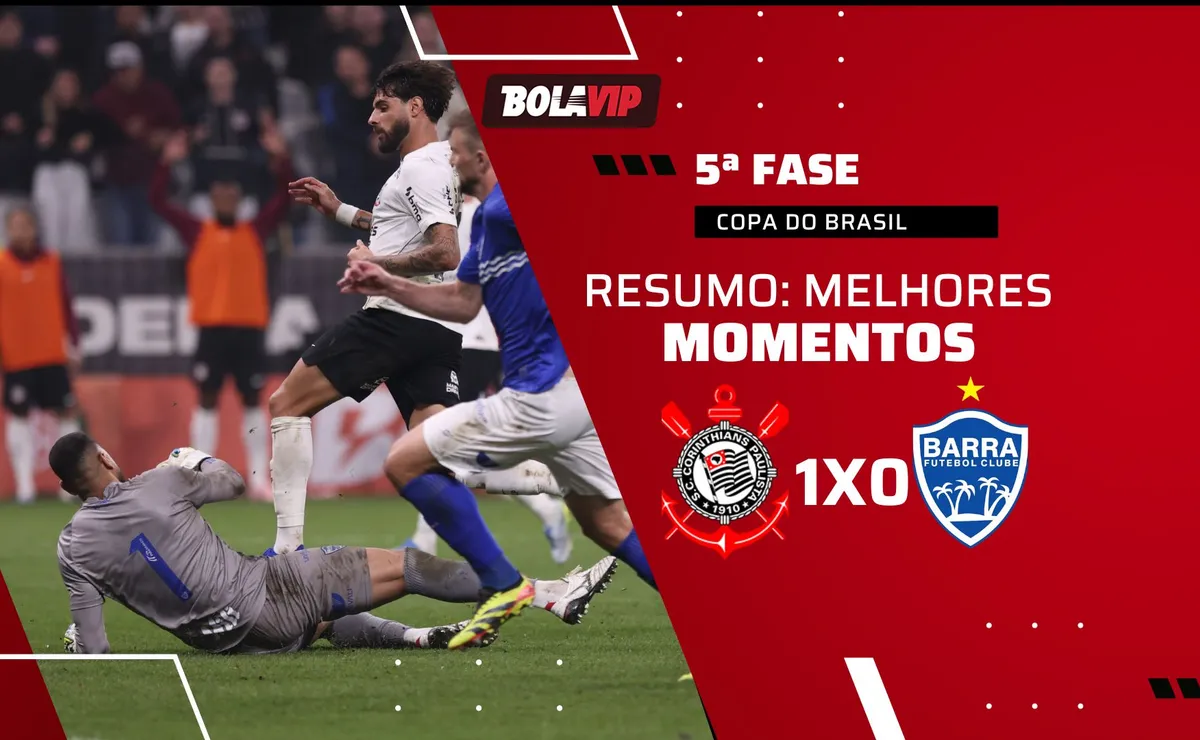Yuri Alberto desencanta, Corinthians vence o Barra e se classifica na Copa do Brasil
