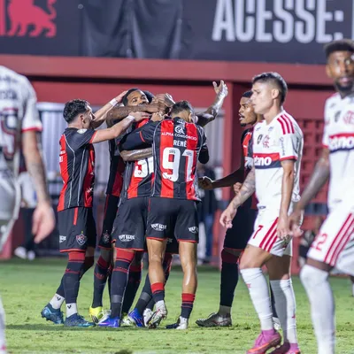 Flamengo sofre dura derrota para o Vitória e está eliminado