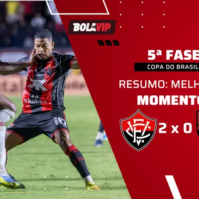 Vitória vence o Flamengo e elimina os cariocas da Copa do Brasil