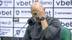 Franclim Carvalho tecnico do Botafogo durante partida contra o Chapecoense no estadio Arena Conda pelo campeonato Copa Do Brasil 2026.