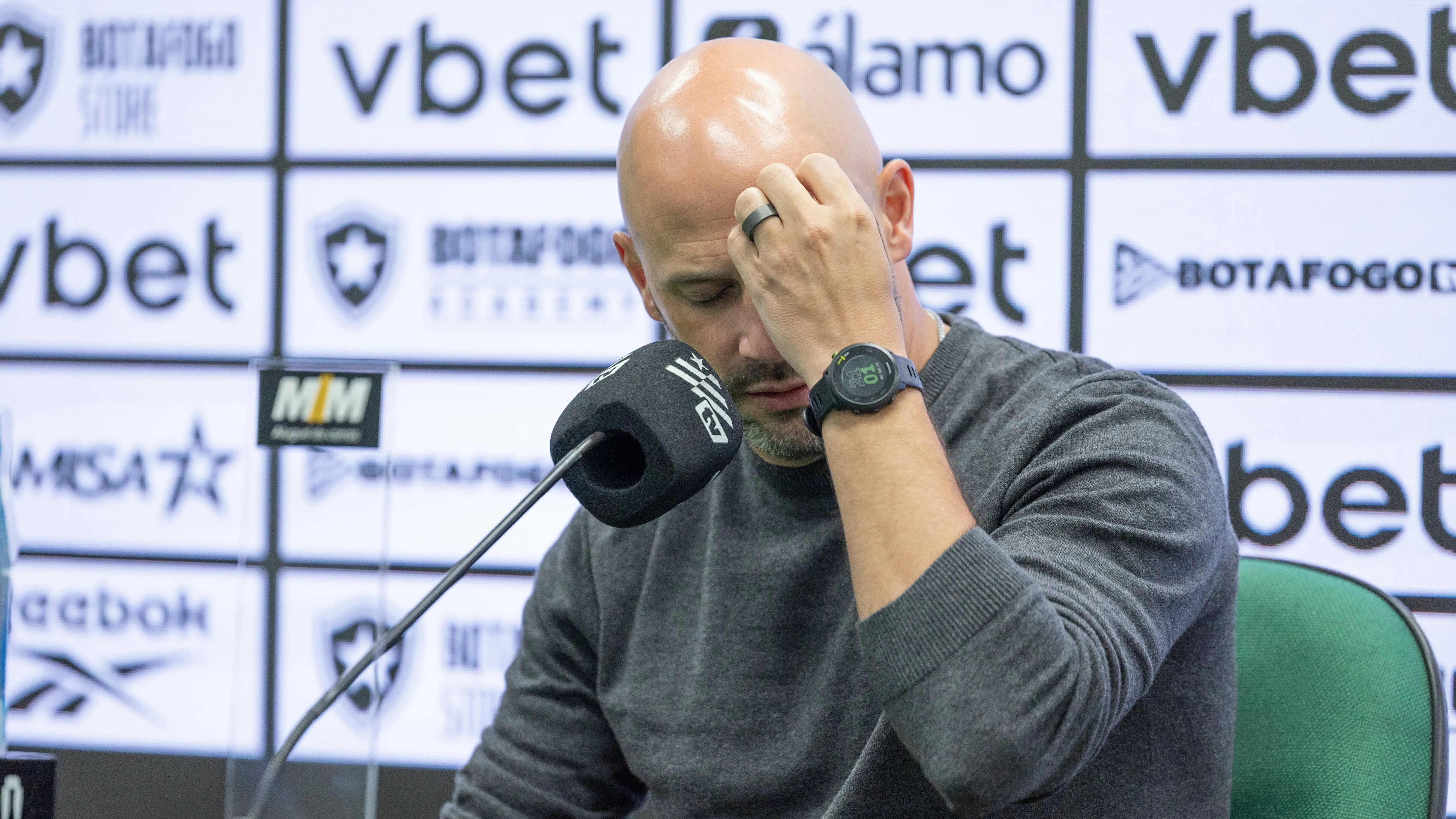 Franclim Carvalho tecnico do Botafogo