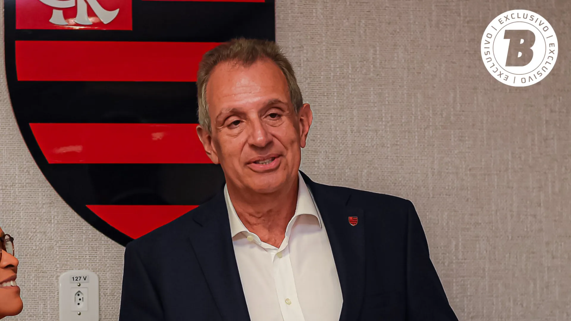 Luis Eduardo Baptista presidente do Flamengo