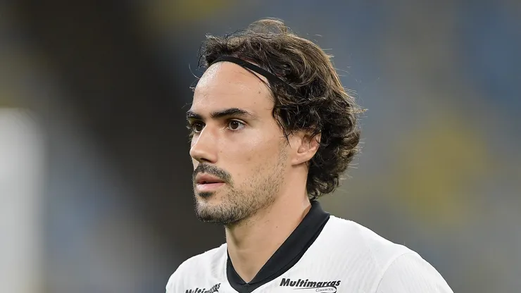 Igor Gomes no Atlético. Foto: Thiago Ribeiro/AGIF