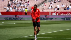 3EECDB2 9th May 2026; Ramon Sanchez Pizjuan, Seville, Spain; La Liga Football, Sevilla versus Espanyol; Odysseas Vlachodimos of Sevilla FC Copyright: Action Plus Sports Images / Alamy Stock Photo