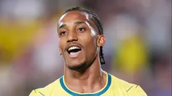 João Pedro durante partida entre Brasil e Croácia