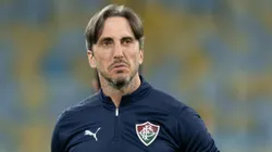 Luis Zubeldia tecnico do Fluminense durante partida contra o Operario no estadio Maracana pelo campeonato Copa Do Brasil 2026.