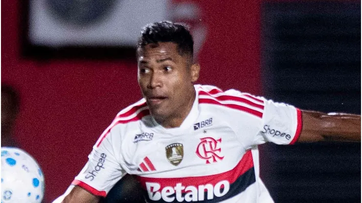 - Alexsandro jogador do Flamengo durante partida contra o Vitoria