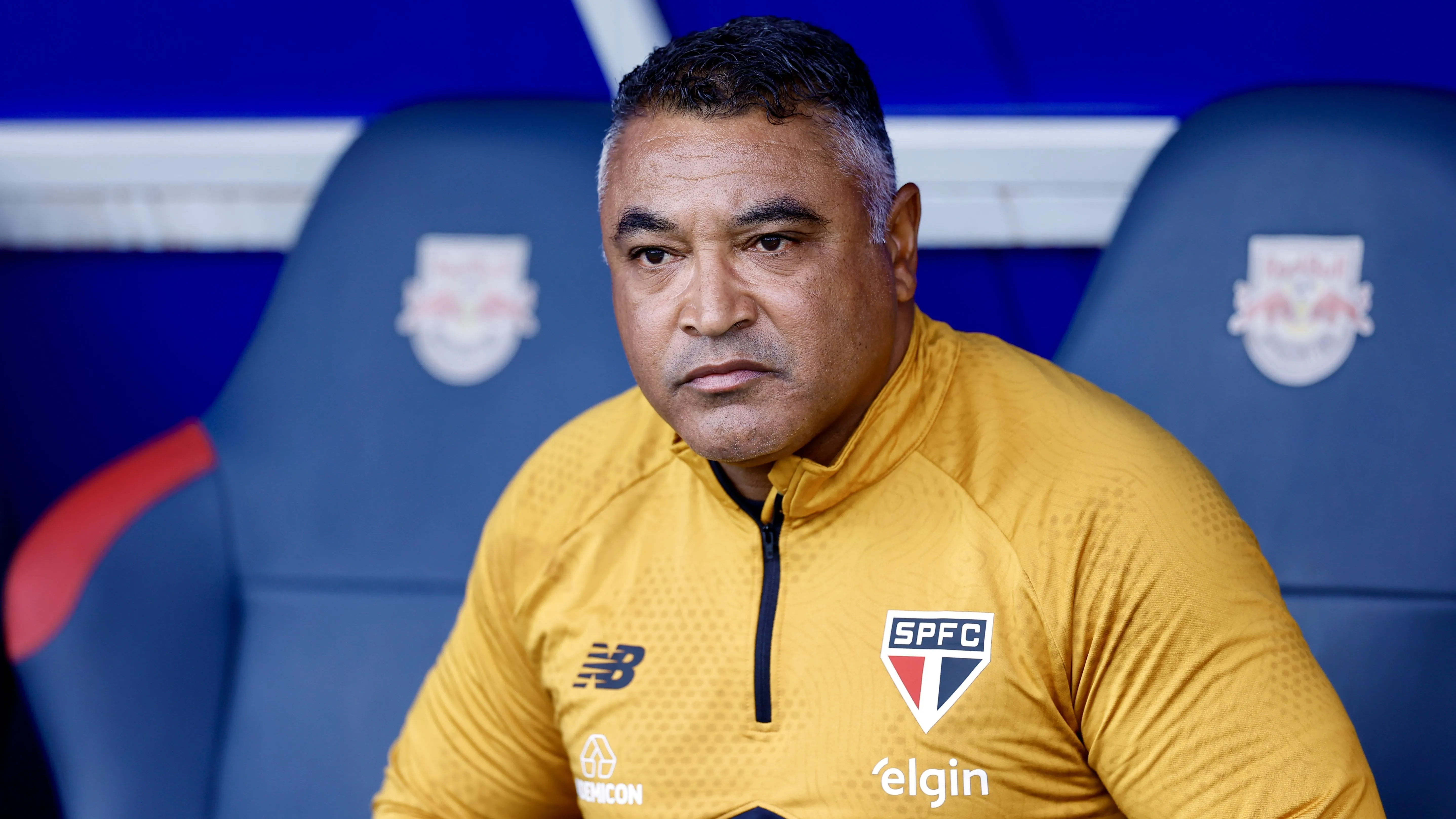 Roger Machado tecnico do Sao Paulo durante partida contra o Bahia no estadio Cicero De Souza Marques pelo campeonato Brasileiro A 2026. Foto: Marcello Zambrana/AGIF