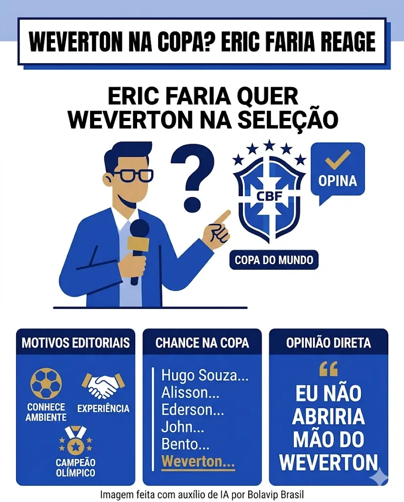 Infográfico - Foto: gerada com auxílio de IA pelo Bolavip Brasil.