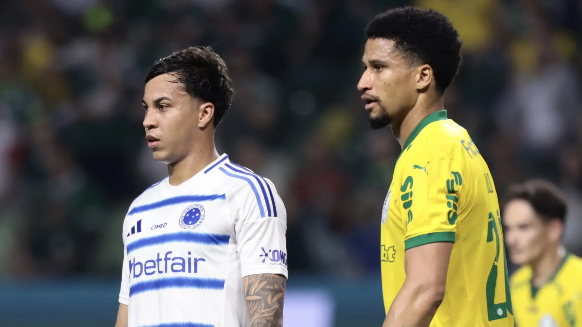 Murilo vem sendo titular absoluto da defesa do Palmeiras nos últimos anos ao lado de Gustavo Gómez – Foto: Marcello Zambrana/AGIF
