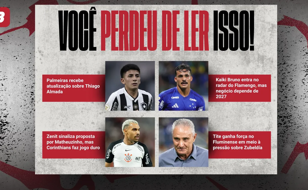 As principais notícias do futebol brasileiro que você não leu na semana do dia 10 a 15 de maio