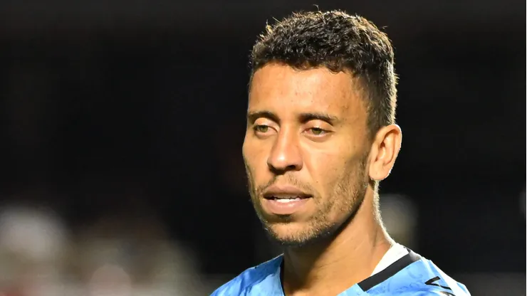 Marcos Rocha jogador do Gremio pelo campeonato Brasileiro A 2026. Foto: Jota Erre/AGIF