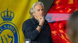 RIYADH, SAUDI ARABIA - MAY 17: Jorge Jesus coach of Al Hilal looks on during the Saudi Pro League match between Al-Nassr and Al-Hilal at Al Awwal Park on May 17, 2024 in Riyadh, Saudi Arabia.(Photo by Yasser Bakhsh/Getty Images)