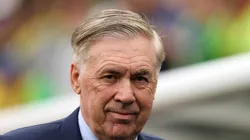 Carlo Ancelotti antes de partida do Brasil contra a França.