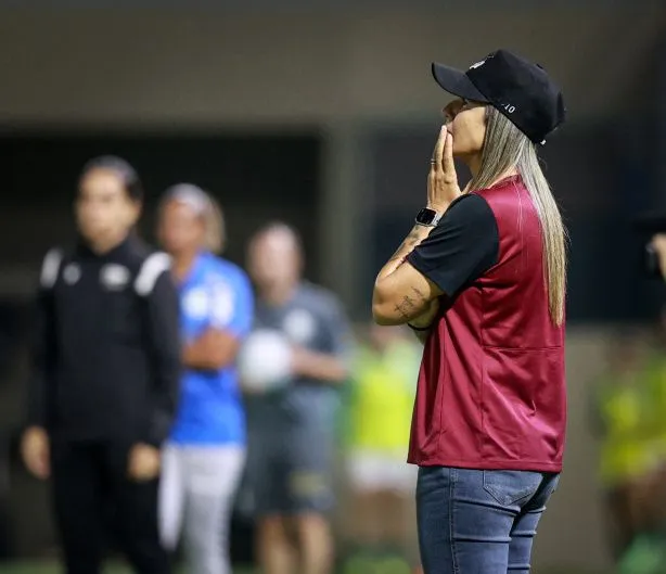 Emily Lima durante o Derby. Foto: Rodrigo Gazzanel/Ag. Corinthians