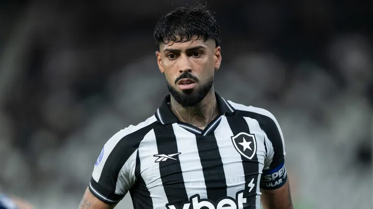 Barboza jogador do Botafogo durante partida contra o Racing