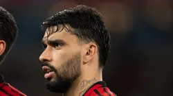 Paquetá durante jogo do Mengão no Maracanã.