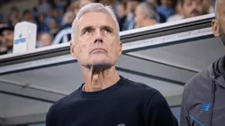 Luis Castro tecnico do Gremio durante partida contra o Confianca no estadio Arena do Gremio pelo campeonato Copa Do Brasil 2026. Foto: Maxi Franzoi/AGIF