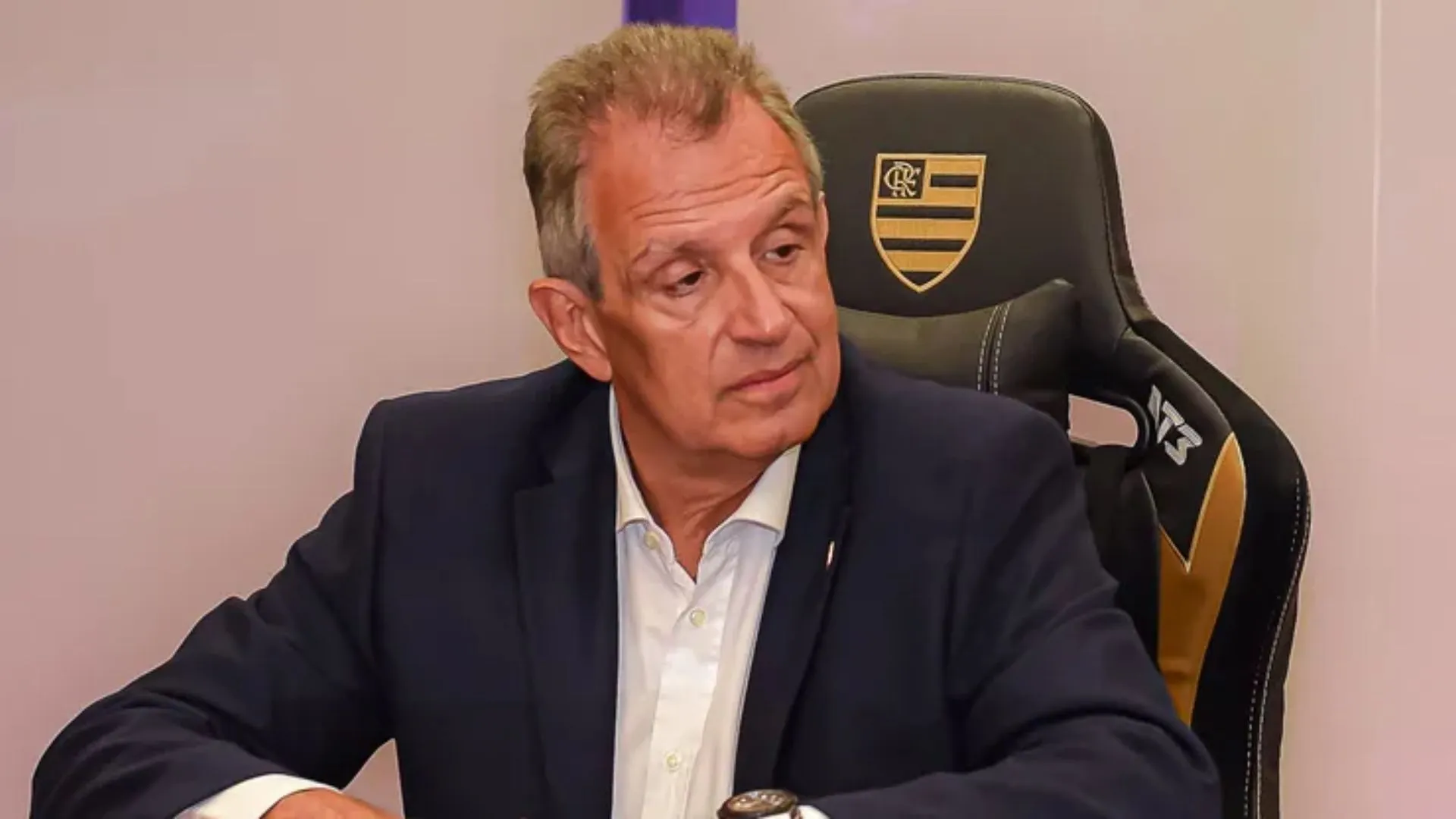Bap, o atual presidente do Flamengo.