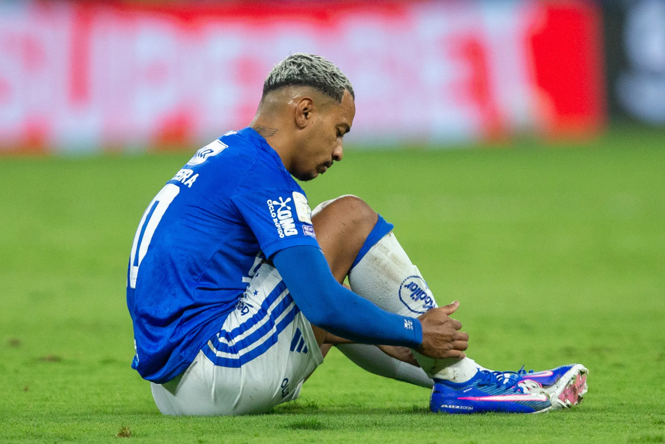 MG – BELO HORIZONTE – 02/05/2026 – BRASILEIRO A 2026, CRUZEIRO X ATLETICO-MG -Matheus Pereira jogador do Cruzeiro durante partida contra o Atletico-MG no estadio Mineirao pelo campeonato Brasileiro A 2026. Foto: Fernando Moreno/AGIF