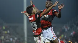 Vinicius Jr e Paquetá em ação pelo Flamengo. Foto: Fernando Soutello/AGIF