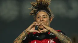 Cristiane comemora gol do Flamengo em clássico - Foto: Paula Reis/CRF