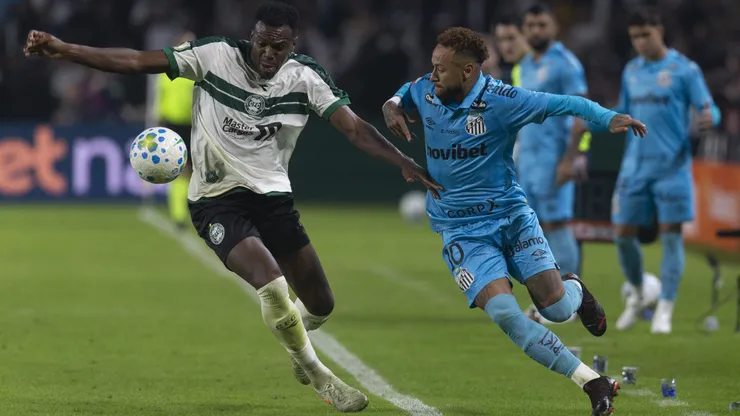 Coritiba x Santos. Foto: Hedeson Alves/AGIF