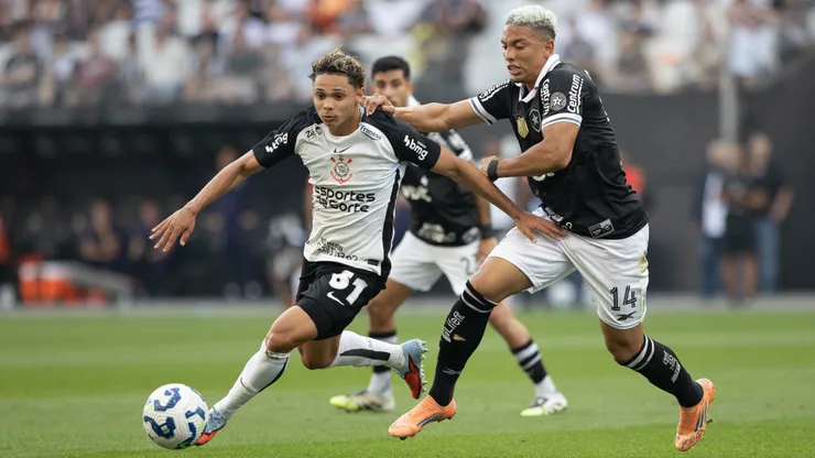 Botafogo x Corinthians. Foto: Joisel Amaral/AGIF