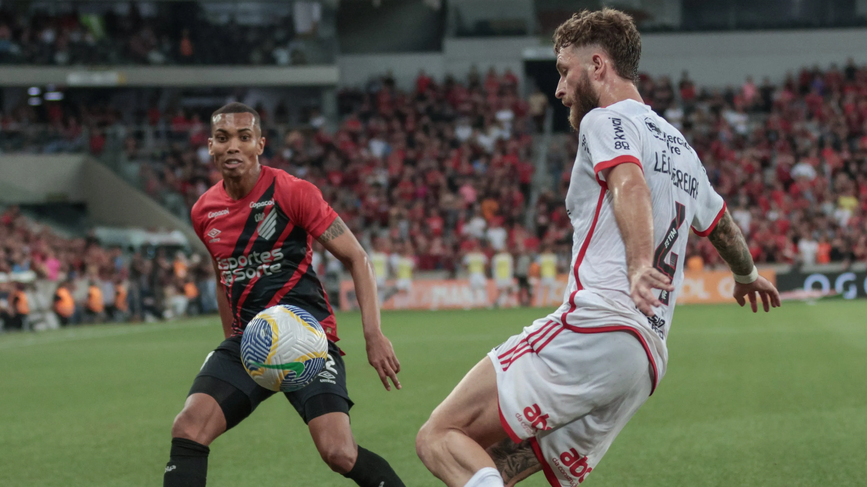 Athletico-PR x Flamengo. Foto: Robson Mafra/AGIF