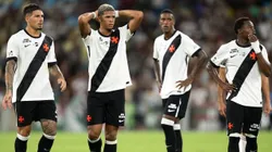Barros jogador do Vasco lamenta durante partida contra o Fluminense. Foto: Jorge Rodrigues/AGIF