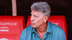 Renato Portaluppi durante partida contra o Internacional no estadio Beira-Rio pelo campeonato Gaucho 2024. Foto: Maxi Franzoi/AGIF