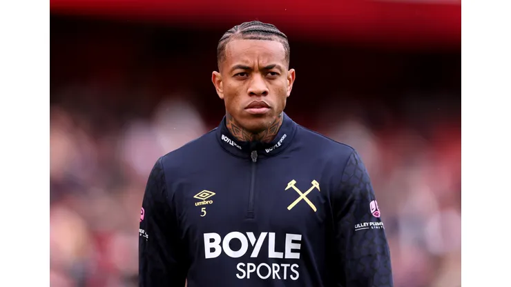 Igor Julio foi emprestado ao West Ham. Photo by Alex Pantling/Getty Images