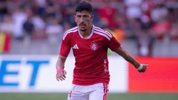 Alan Rodriguez jogador do Internacional durante partida contra o Bahia no estadio Beira-Rio pelo campeonato Brasileiro A 2026. Foto: Maxi Franzoi/AGIF