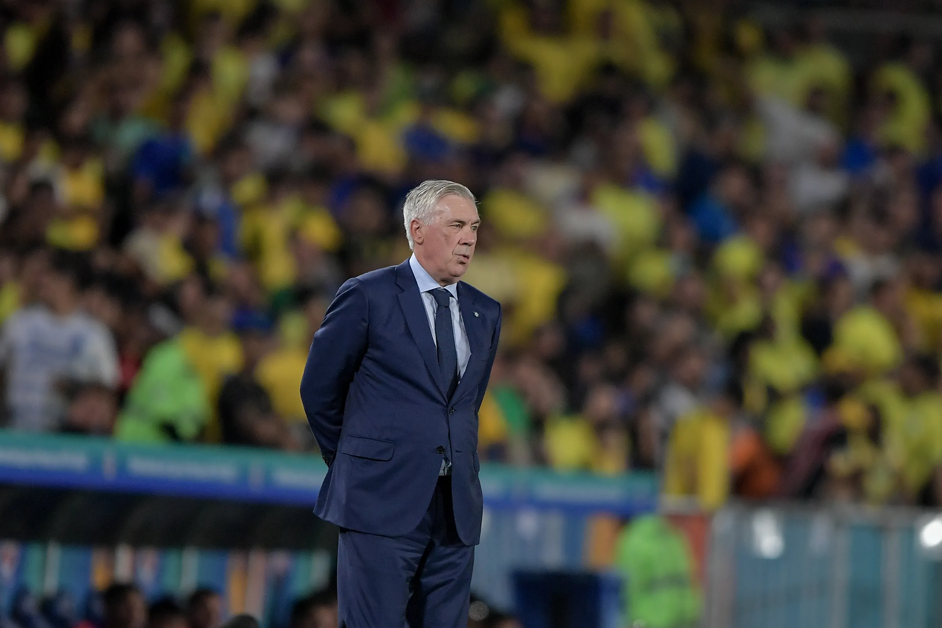 Ancelotti também renovou com a Seleção Brasileira. Foto: Thiago Ribeiro/AGIF