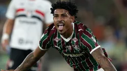 John Kennedy abriu o placar para o Fluminense diante do São Paulo no Maracanã