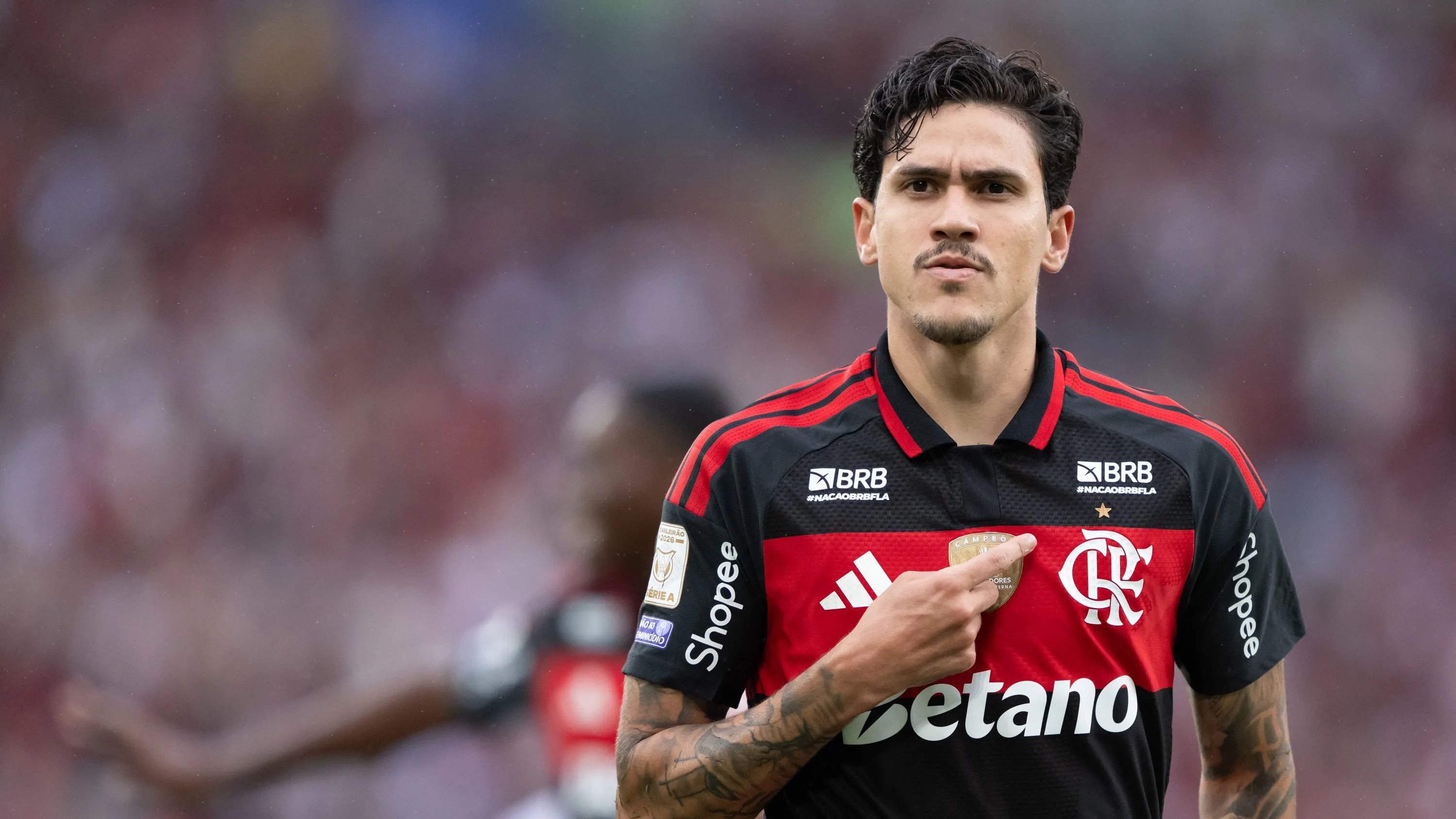 Pedro é um dos artilheiros do Brasileirão. Foto: Jorge Rodrigues/AGIF