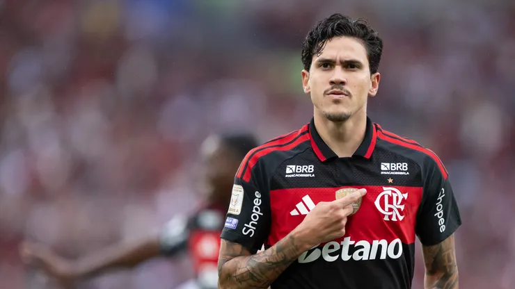Pedro é um dos artilheiros do Brasileirão. Foto: Jorge Rodrigues/AGIF