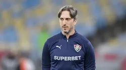 Zubeldía falou sobre o próximo compromisso do Fluminense, contra o Bolívar, pela Libertadores. Foto: Thiago Ribeiro/AGIF