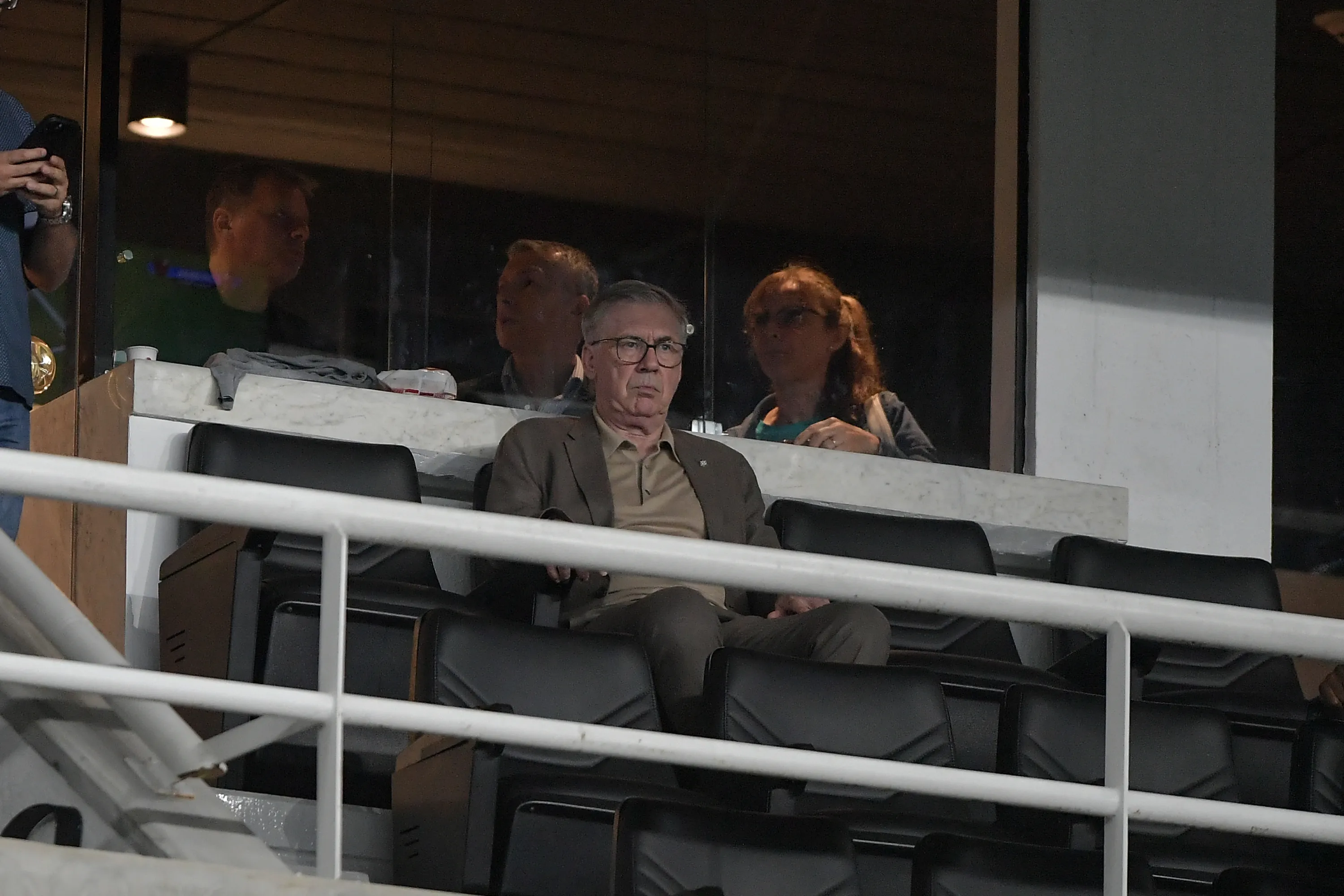 RJ – RIO DE JANEIRO – 14/03/2026 – BRASILEIRO A 2026, BOTAFOGO X FLAMENGO – Carlo Ancelotti tecnico da Selecao Braisleira antes da partida entre Botafogo e Flamengo no estadio Engenhao pelo campeonato Brasileiro A 2026. Foto: Thiago Ribeiro/AGIF