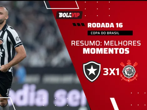 Arthur Cabral dá show, aplica hat-trick e Botafogo vence o Corinthians