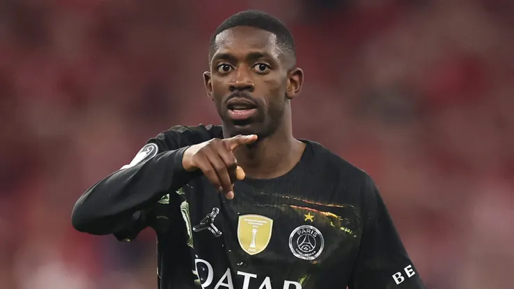 Ousmane Dembélé, atacante do PSG e da Seleção Francesa - Foto: Alex Grimm/Getty Images