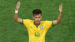 Neymar levou o Brasil até as semifinais na Copa do Mundo de 2014 (Photo by Kevin C. Cox)