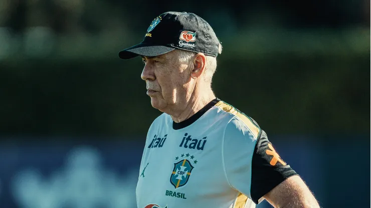 Ancelotti anunciará a convocação nesta segunda-feira. Foto: Victor Eleutã/IMAGO/Fotoarena