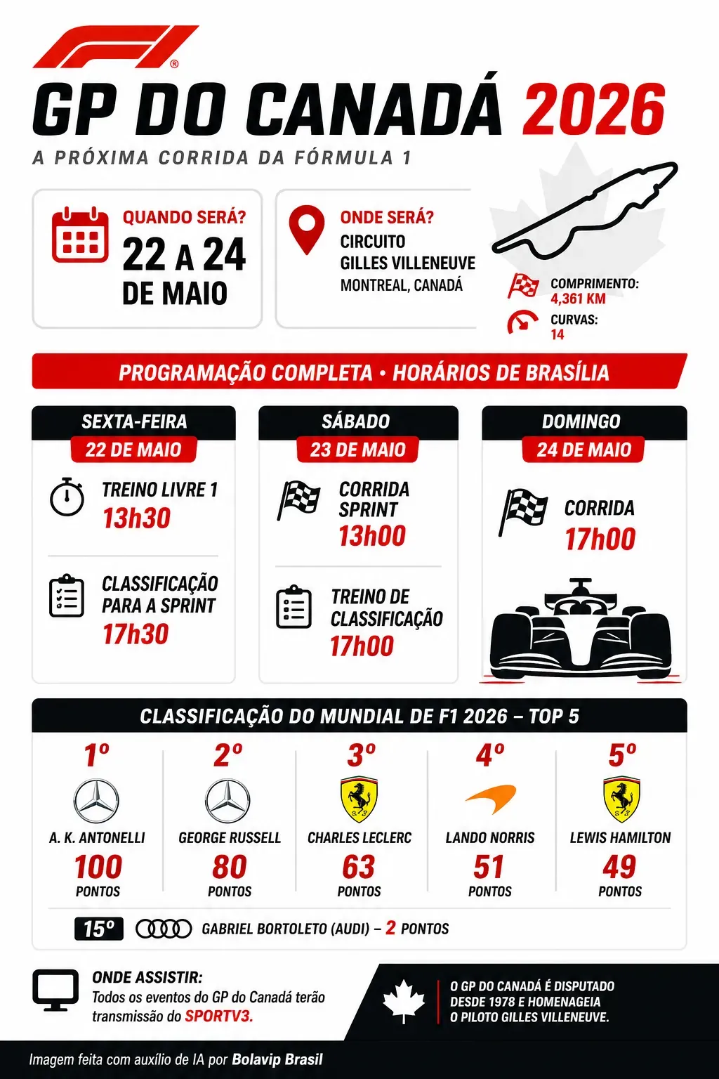 Infográfico sobre o tema da matéria – Foto: gerada com auxílio de IA pelo Bolavip Brasil