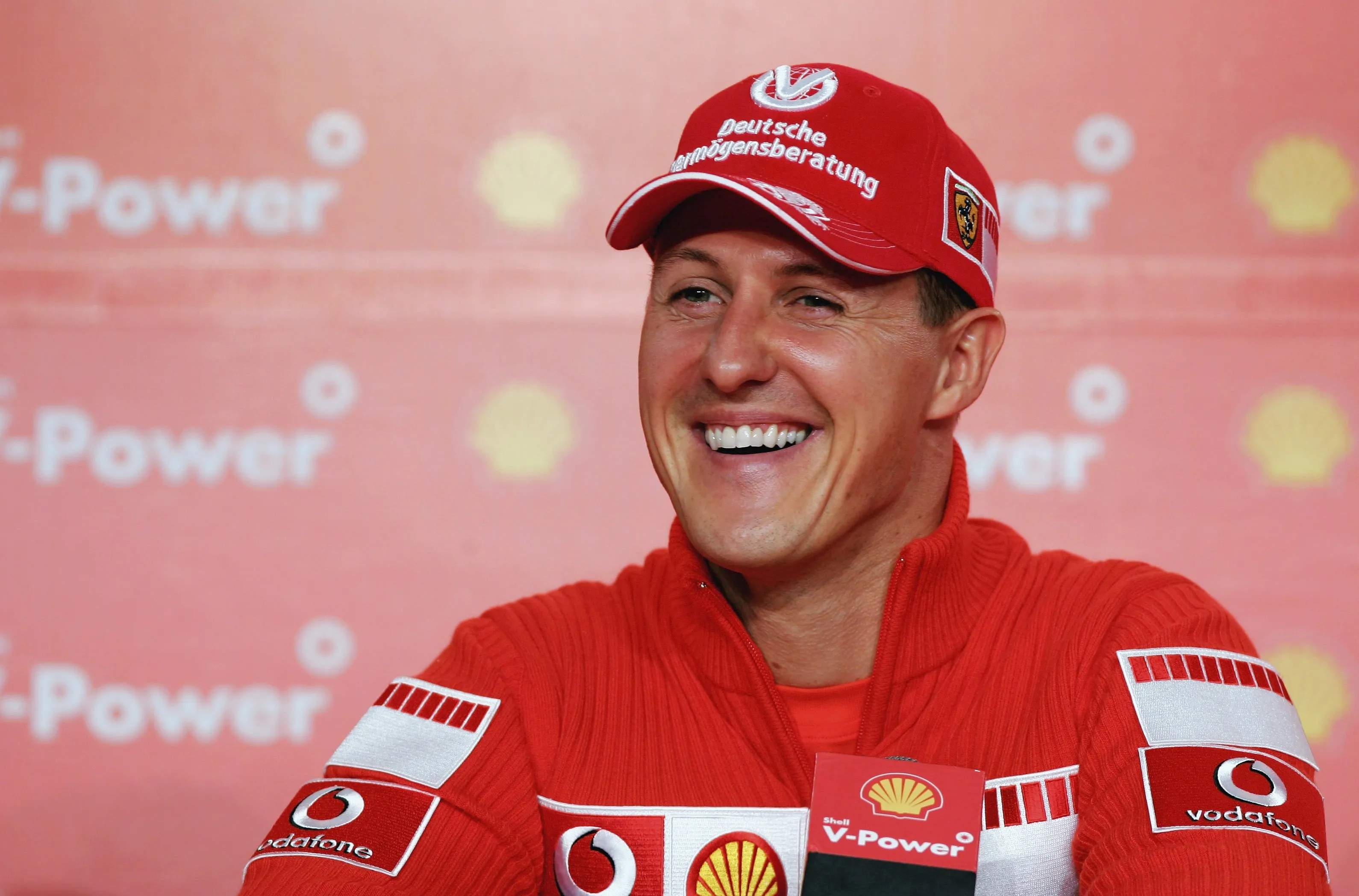 SAO PAULO, BRAZIL – OCTOBER 19:  Michael Schumacher of Germany and Ferrari talks to the media during a Shell Press Conference at the Transamerica Hotel during the previews to the Brazilian Formula One Grand Prix at Interlagos Circuit on October 19, 2006 in Sao Paulo, Brazil.  (Photo by Paul Gilham/Getty Images)