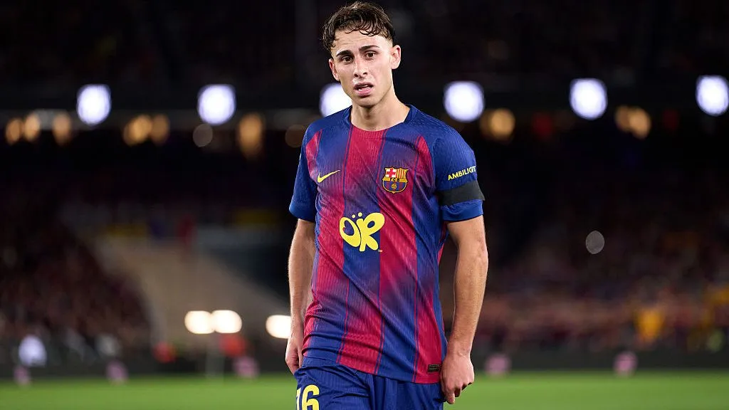 Fermín López é baixa confirmada pela Espanha – (Photo by Alex Caparros/Getty Images)