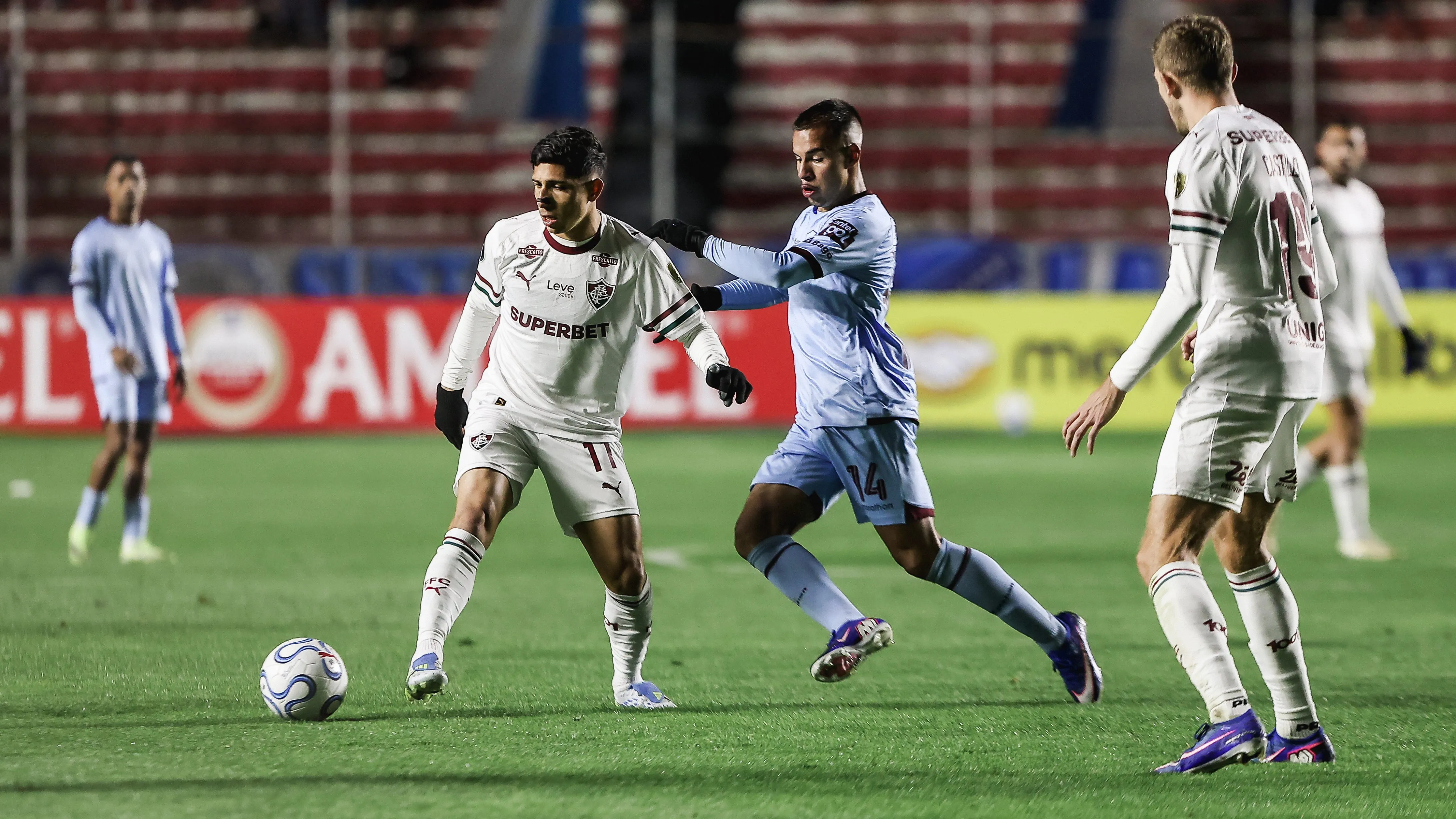 Fluminense x Bolívar.
FOTO: LUCAS MERÇON / FLUMINENSE F.C.